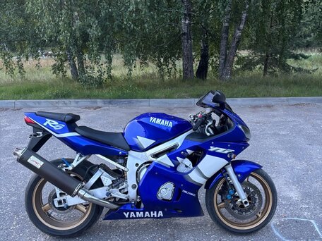 2000 Yamaha YZF-R6, синий, 445000 рублей, вид 3