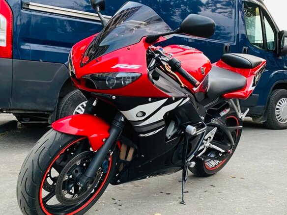 2003 Yamaha YZF-R6, красный, 650000 рублей - вид 5