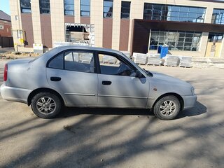 2005 Hyundai Accent ТагАЗ II, серебристый, 150000 рублей, вид 2