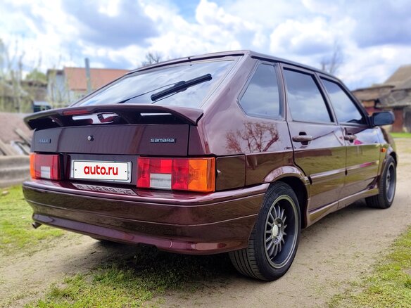 2011 Lada (ВАЗ) 2114, пурпурный, 435000 рублей - вид 2
