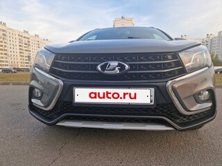 2020 Lada (ВАЗ) Vesta SW Cross I, серый, 1300000 рублей, вид 4