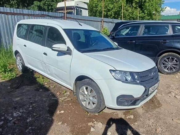 2024 Lada (ВАЗ) Largus I Рестайлинг, белый, 1250000 рублей - вид 2