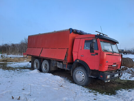 1994 КамАЗ 55102, красный, 1300000 рублей, вид 1