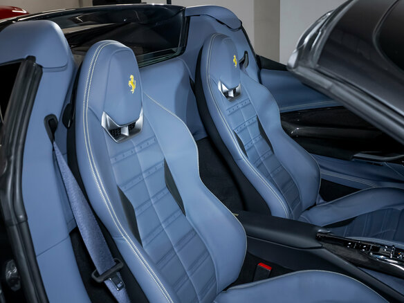 2025 Ferrari 296 GTS, серый - вид 38