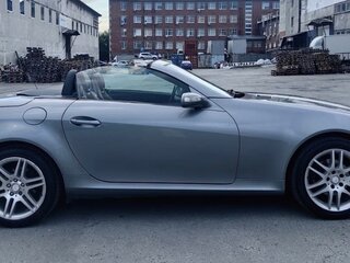 2005 Mercedes-Benz SLK-Класс 200 II (R171), серебристый, 1235000 рублей, вид 4