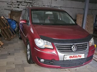2007 Volkswagen Touran I Рестайлинг, красный, 500000 рублей, вид 2