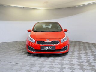 2016 Kia Ceed II Рестайлинг, красный, 1090000 рублей, вид 2