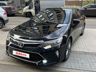2017 Toyota Camry VII (XV50) Рестайлинг 2, чёрный, 2100000 рублей, вид 5