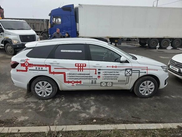 2024 Lada (ВАЗ) Vesta SW I Рестайлинг (NG), белый, 1400000 рублей - вид 4