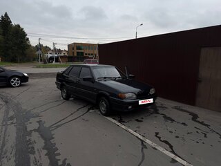 2006 Lada (ВАЗ) 2115, чёрный, 130000 рублей, вид 1