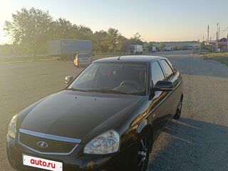 2010 Lada (ВАЗ) Priora I, чёрный, 350000 рублей, вид 2