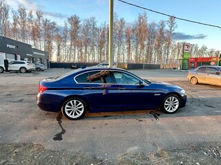 2015 BMW 5 серии 520i VI (F10/F11/F07) Рестайлинг, синий, 1900000 рублей, вид 3