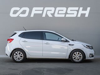2016 Kia Rio III Рестайлинг, белый, 1165000 рублей, вид 5