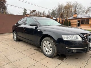 2008 Audi A6 III (C6) Рестайлинг, чёрный, 1150000 рублей, вид 2