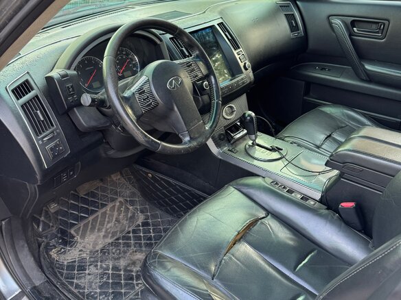 2005 Infiniti FX FX35 I (S50), серебристый - вид 6
