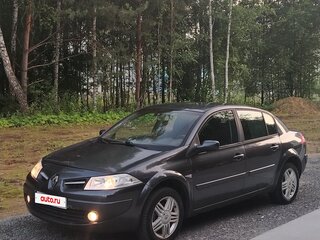 2008 Renault Megane II Рестайлинг, серый, 390000 рублей, вид 3