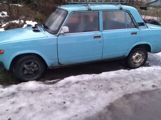 1987 Lada (ВАЗ) 2105, голубой, 80000 рублей, вид 1