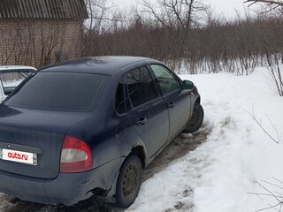 2007 Lada (ВАЗ) Kalina I, синий, 120000 рублей, вид 1
