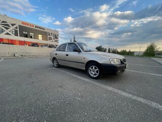 2006 Hyundai Accent ТагАЗ II, бежевый, 200000 рублей, вид 3