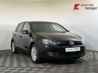 2012 Volkswagen Golf VI, чёрный, 620000 рублей, вид 3