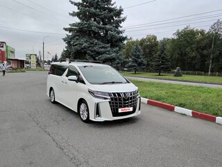 2019 Toyota Alphard III Рестайлинг, белый, 4100000 рублей, вид 4