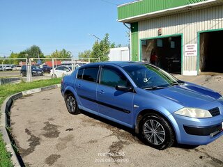 2004 Renault Megane II, голубой, 350000 рублей, вид 4