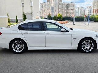 2014 BMW 5 серии 528i xDrive VI (F10/F11/F07) Рестайлинг, белый, 2850000 рублей, вид 4