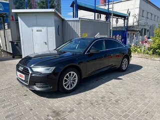 2021 Audi A6 40 TFSI V (C8), чёрный, 2500000 рублей, вид 1