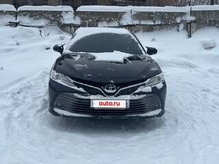 2020 Toyota Camry VIII (XV70), чёрный, 3000000 рублей, вид 3