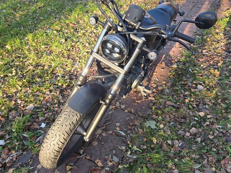 2022 Honda CMX 500 Rebel, серый, 500000 рублей, вид 2