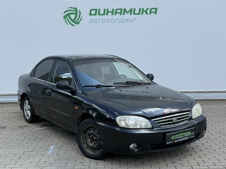 2006 Kia Spectra I Рестайлинг 2, чёрный, 150000 рублей, вид 3