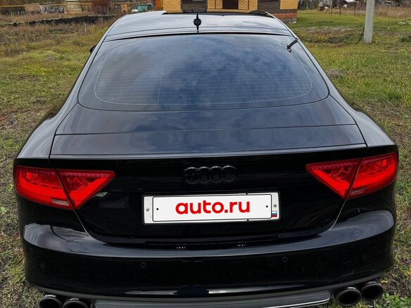 2011 Audi A7 I (4G), чёрный, 2200000 рублей - вид 1