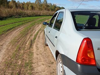 2006 Renault Logan I, серый, 400000 рублей, вид 2