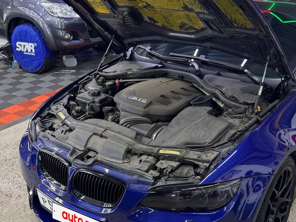 2008 BMW M3 IV (E90), синий, 4390000 рублей - вид 9