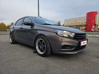 2017 Lada (ВАЗ) Vesta I, серый, 849000 рублей, вид 3