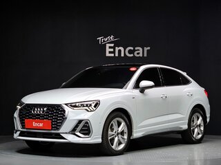 2023 Audi Q3 Sportback 35 TDI II (F3), белый, 3795000 рублей, вид 1