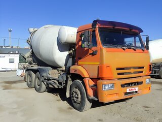 2012 КамАЗ Автобетоносмеситель, оранжевый, 2000000 рублей, вид 1
