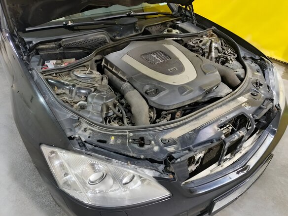 2008 Mercedes-Benz S-Класс 550 Long V (W221), чёрный, 1200000 рублей - вид 15