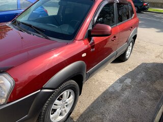 2006 Hyundai Tucson I, красный, 700000 рублей, вид 4
