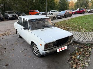 1998 Lada (ВАЗ) 2107, белый, 60000 рублей, вид 1