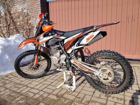 2023 Motoland CRF250 Enduro, чёрный, 140000 рублей, вид 4