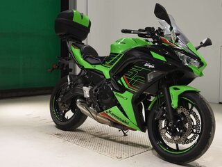 2023 Kawasaki Ninja 650, зелёный, 585000 рублей, вид 3