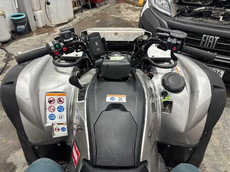 2011 Yamaha Grizzly 700, серебристый, 850000 рублей, вид 5