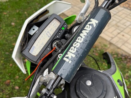 2010 Kawasaki KLX 250, зелёный, 350000 рублей, вид 2