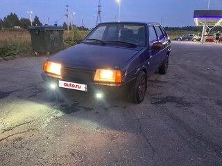 1998 Lada (ВАЗ) 21099, синий, 145000 рублей, вид 1