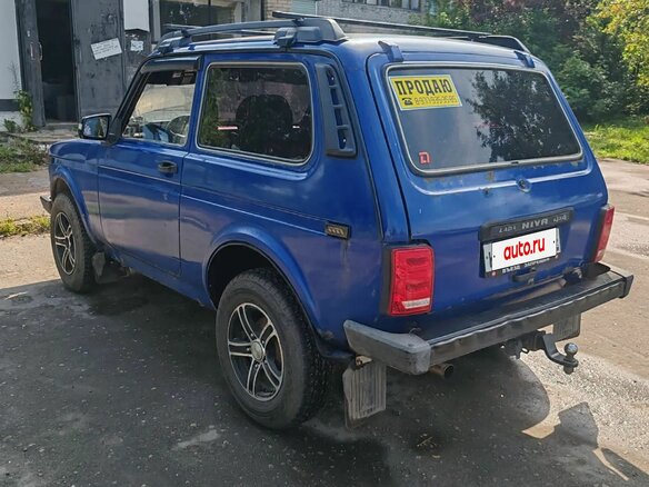 2000 Lada (ВАЗ) 2121 (4x4) I Рестайлинг, голубой, 250000 рублей - вид 2