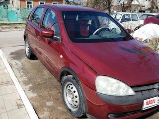 2004 Opel Corsa C Рестайлинг, красный, 250000 рублей, вид 2