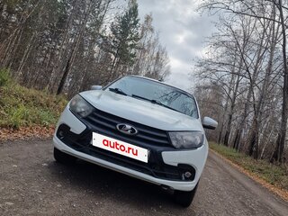 2018 Lada (ВАЗ) Granta I Рестайлинг, белый, 640000 рублей, вид 2
