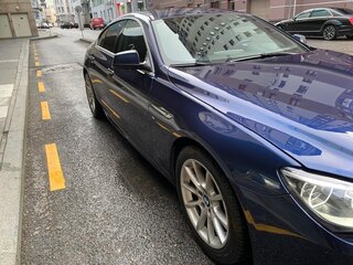 2013 BMW 6 серии Gran Coupe 640d xDrive III (F06/F13/F12), синий, 2950000 рублей, вид 2