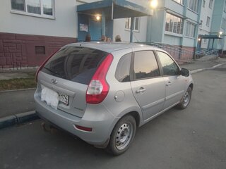 2014 Lada (ВАЗ) Kalina II, серебристый, 550000 рублей, вид 3